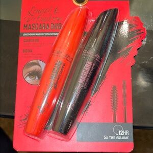Célavi Mascara Duo - Black and Red